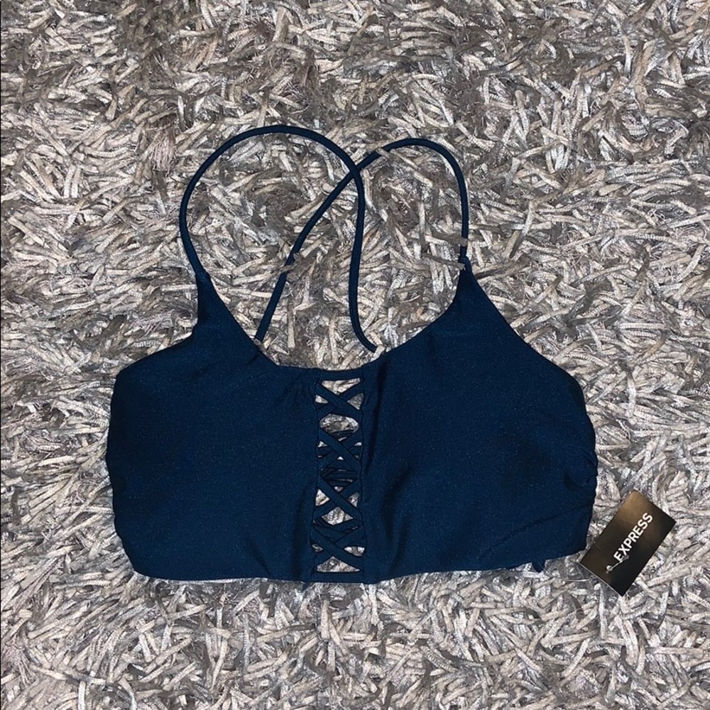 Teal Bathing Suit Top